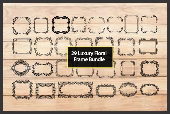 29 Elegant Decorative Borders for Luxury Design