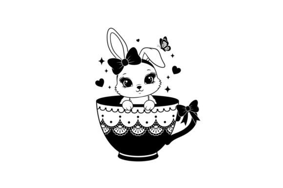 Adorable Bunny Silhouette in Decorative: Beyond the Cute Factor
