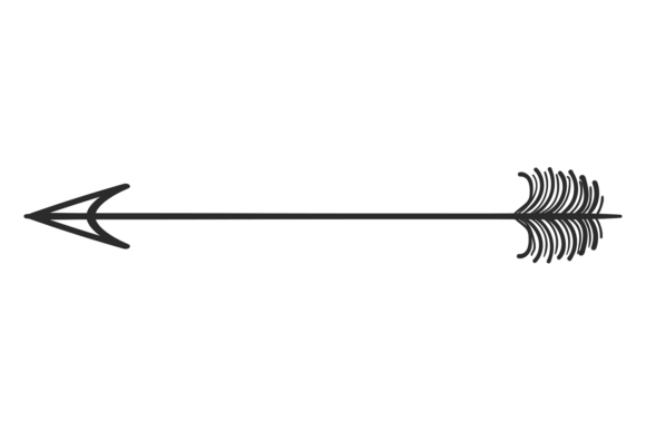 Arrow Black Icon: The Decorative Feather Arc Unpacked