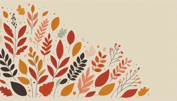 Capture the Cozy Spirit of Fall with a Decorative Autumn Border