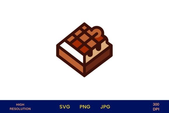 Chocolate Box with Decorative Bow: A Digital Design Asset for Every Occasion