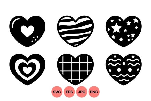 Decorative Heart Shapes Collection: Beyond the Emoji