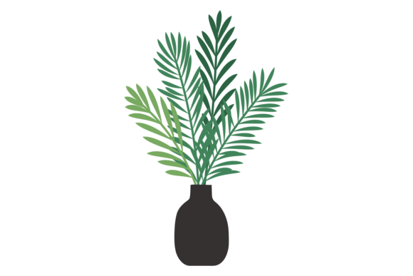 Decorative Home Botany in Vase: A Typeface for Lively Spaces