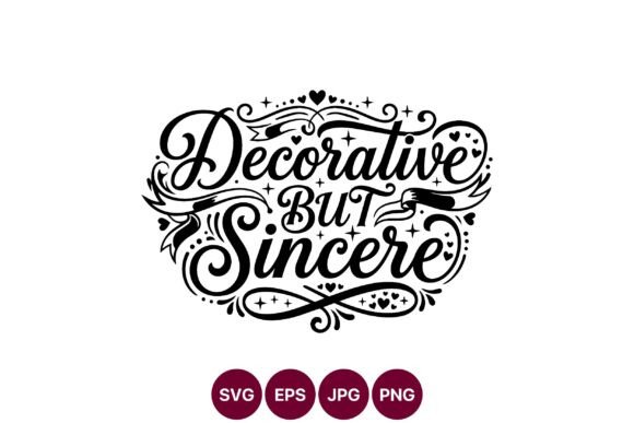 Decorative Sincere Typography Art: Elevating Your Message