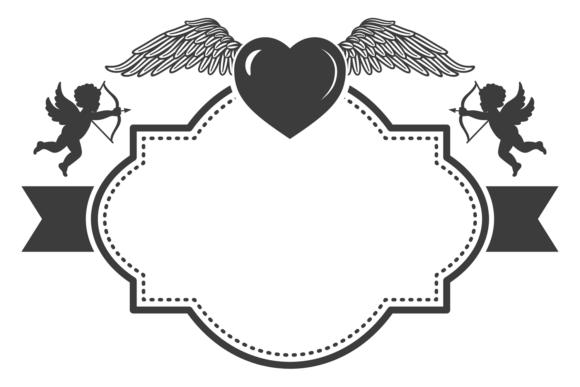 Designing with Heart: The Decorative Romantic Label Template. Love