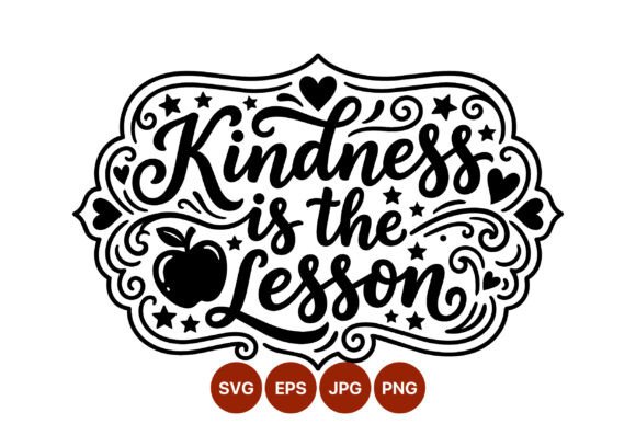 Kindness Lesson Decorative Calligraphy: A Font That Tells a Story