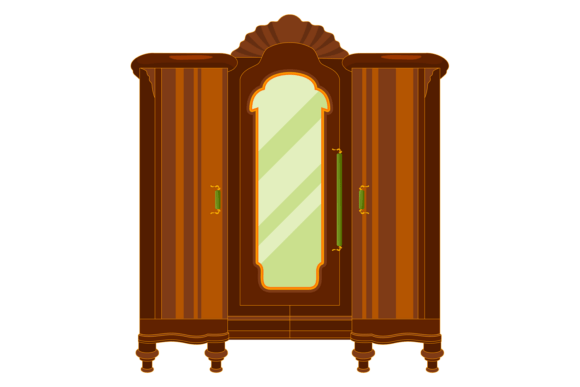 Unlocking the Charm of Vintage Wardrobe with Decorative Mirror