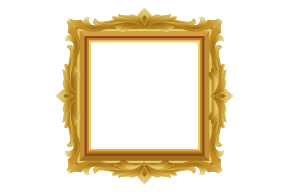 Wooden Frame with Decorative Ornament: Elevating Your Visual Narrative